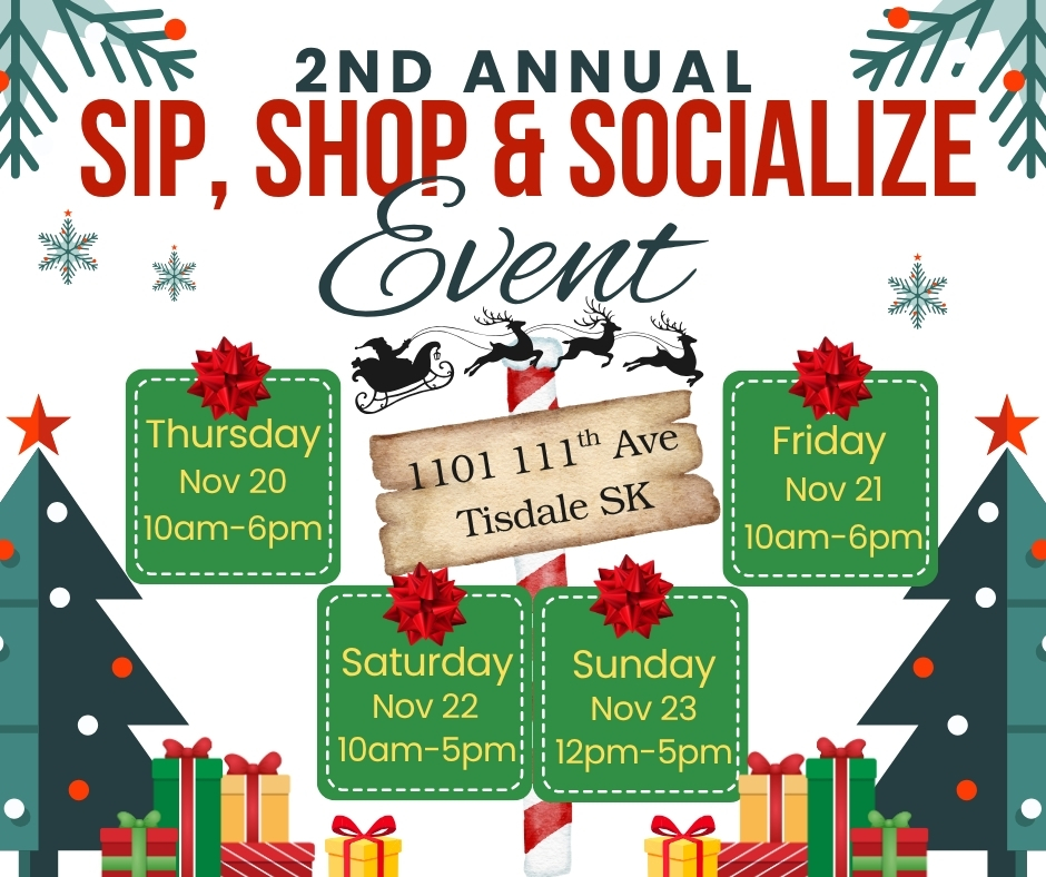 sip, shop & Socialize