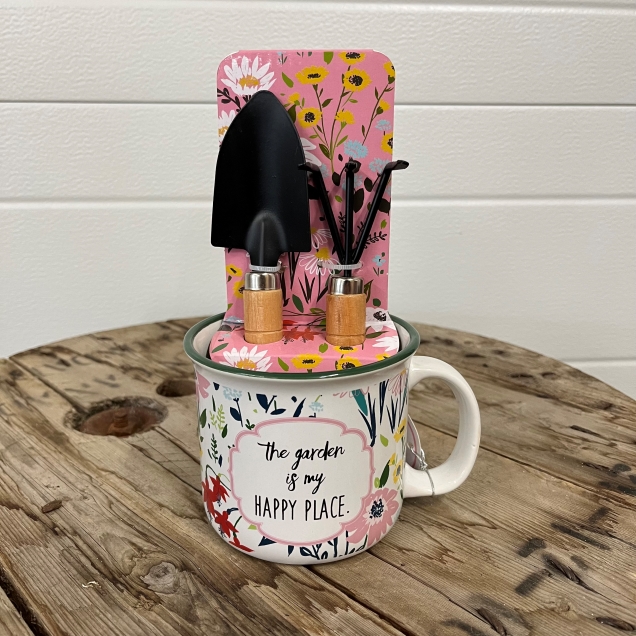 Garden Tools & Mug Set