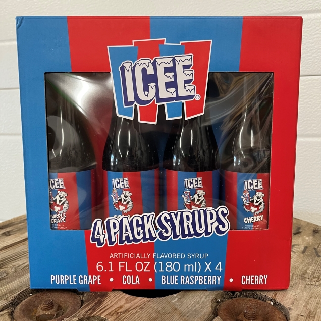 ICEE 4 Pack Syrups