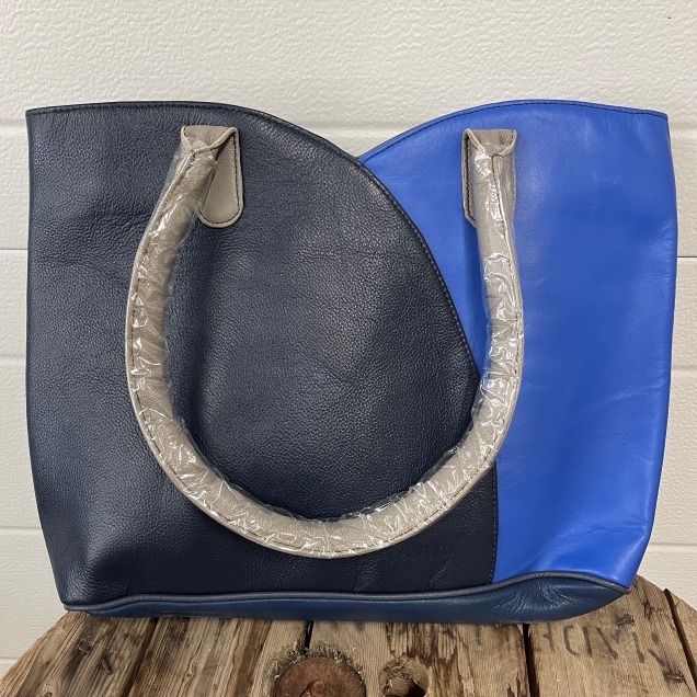 Valeria Shoulder Bag - Blue & Purple