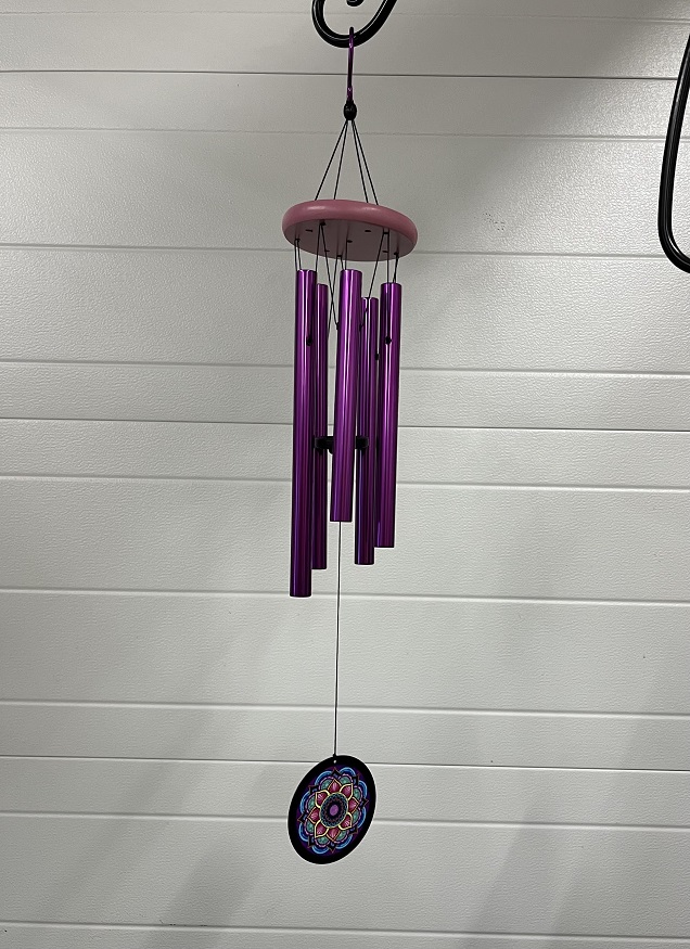 Mandala Flower Wind Chime