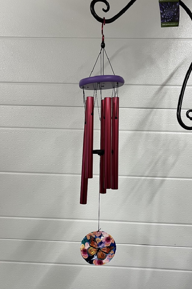 Monarch Butterfly Wind Chime