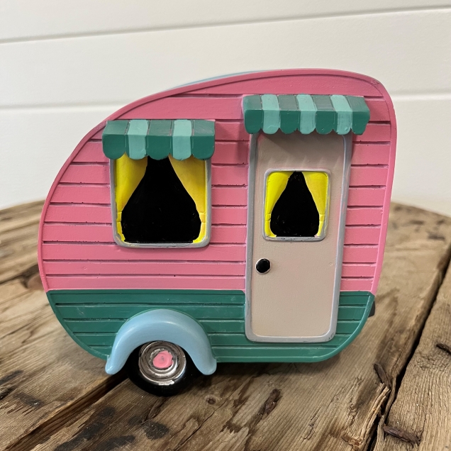 Camper Flower Pot