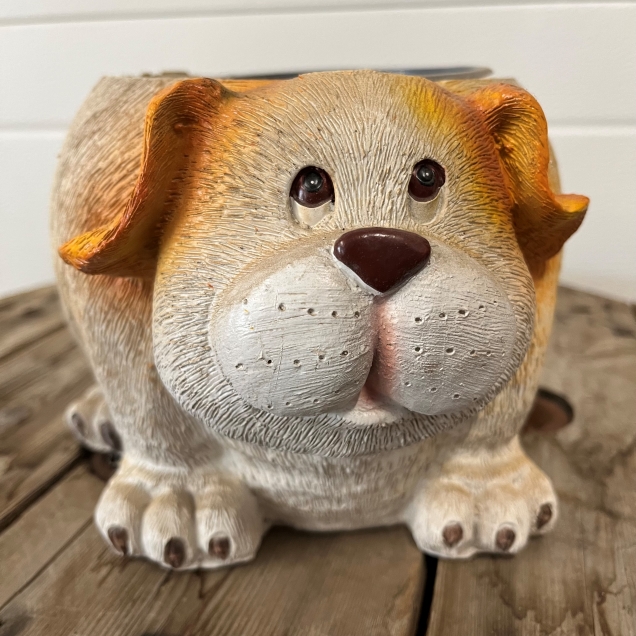 Puppy Flower Pot