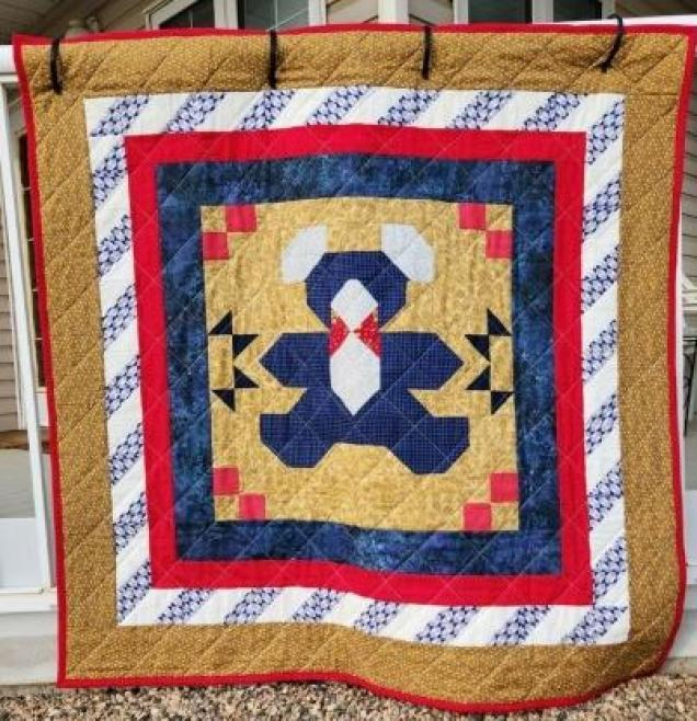 Baby Bear - Homemade Quilt